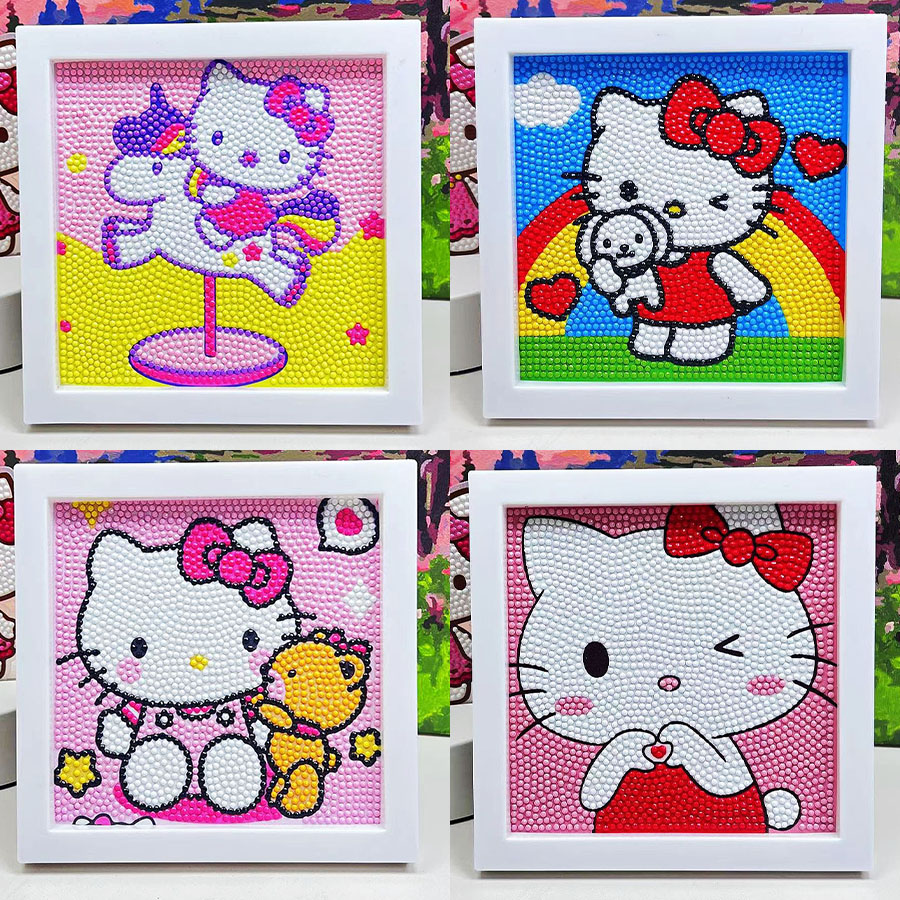 Embroidery Embellishments - Keeppley&Sanrio Hello Kitty Crystal Diamond Decorative