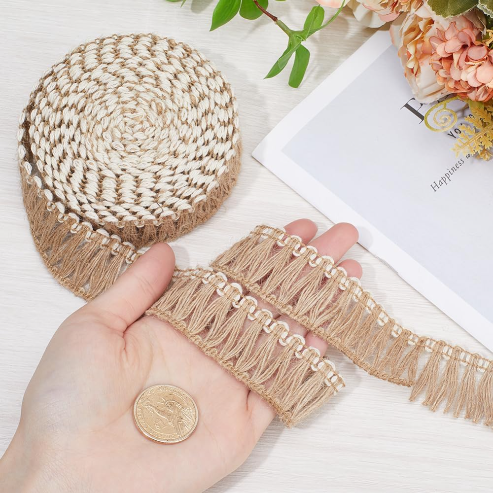 5 Meters Burlap Fringe Tassel  - Tassel Fringe Trim incelemesi ve fiyatı