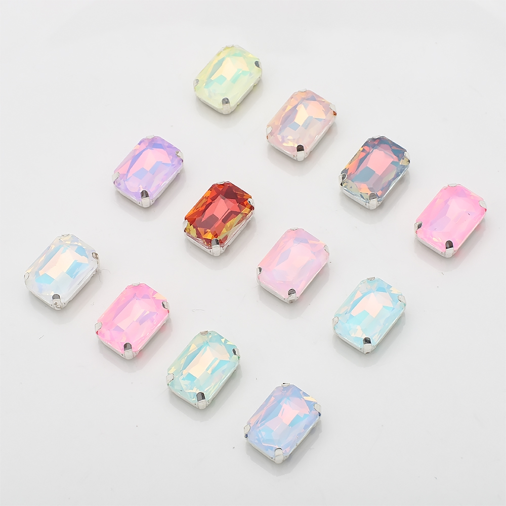 10 Pcs 10x14mm Sew On Rhinesto - Sew On Rhinestone incelemesi ve fiyatı