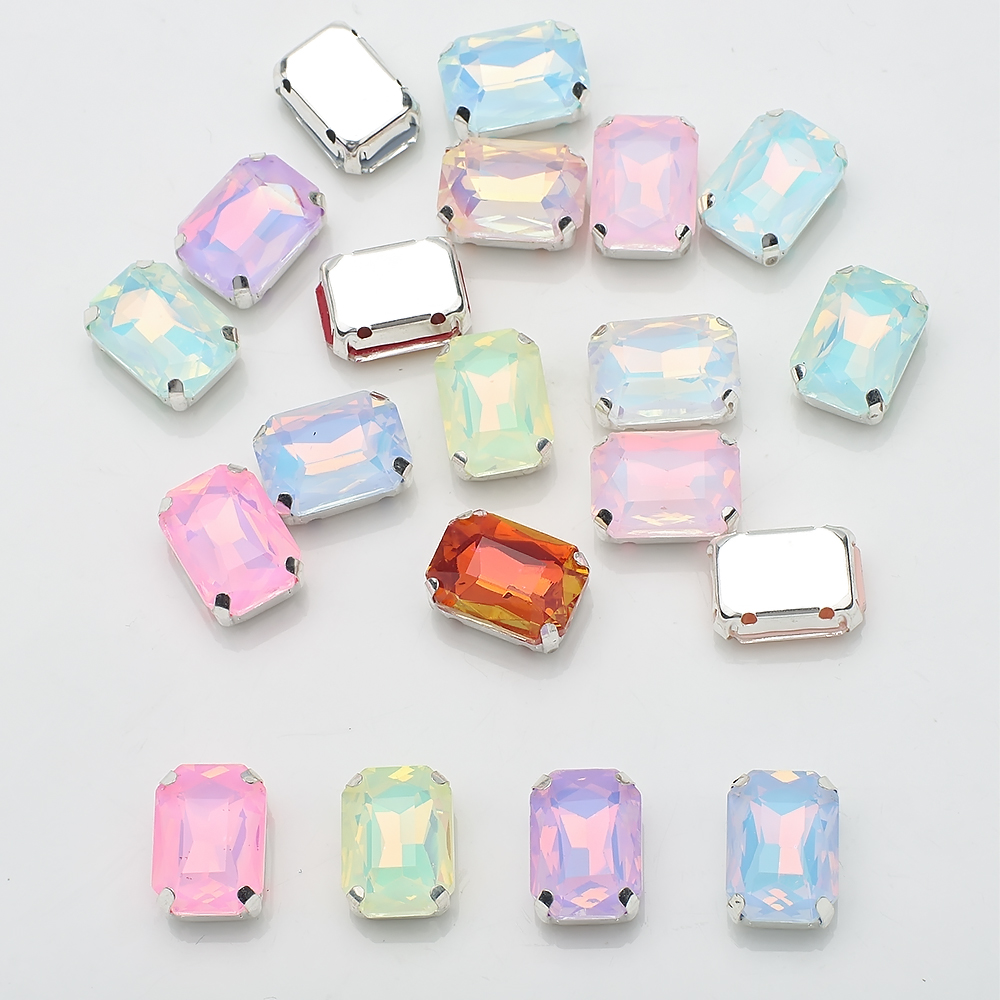 10 Pcs 10x14mm Sew On Rhinesto - Sew On Rhinestone incelemesi ve fiyatı
