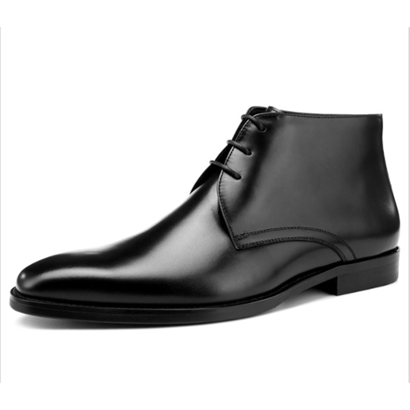 Men's Calf Leather Western Ank - Guipure Lace Panel incelemesi ve fiyatı
