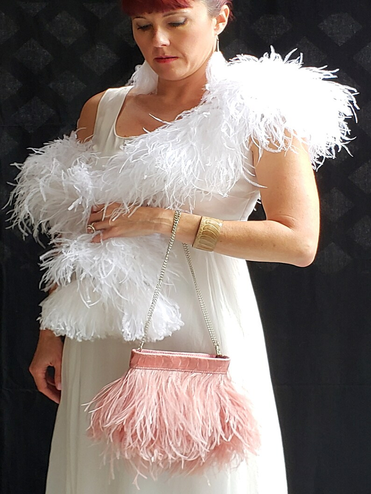 1Ply Ostrich feather boa 13-15 - Feather Trim Marabou incelemesi ve fiyatı