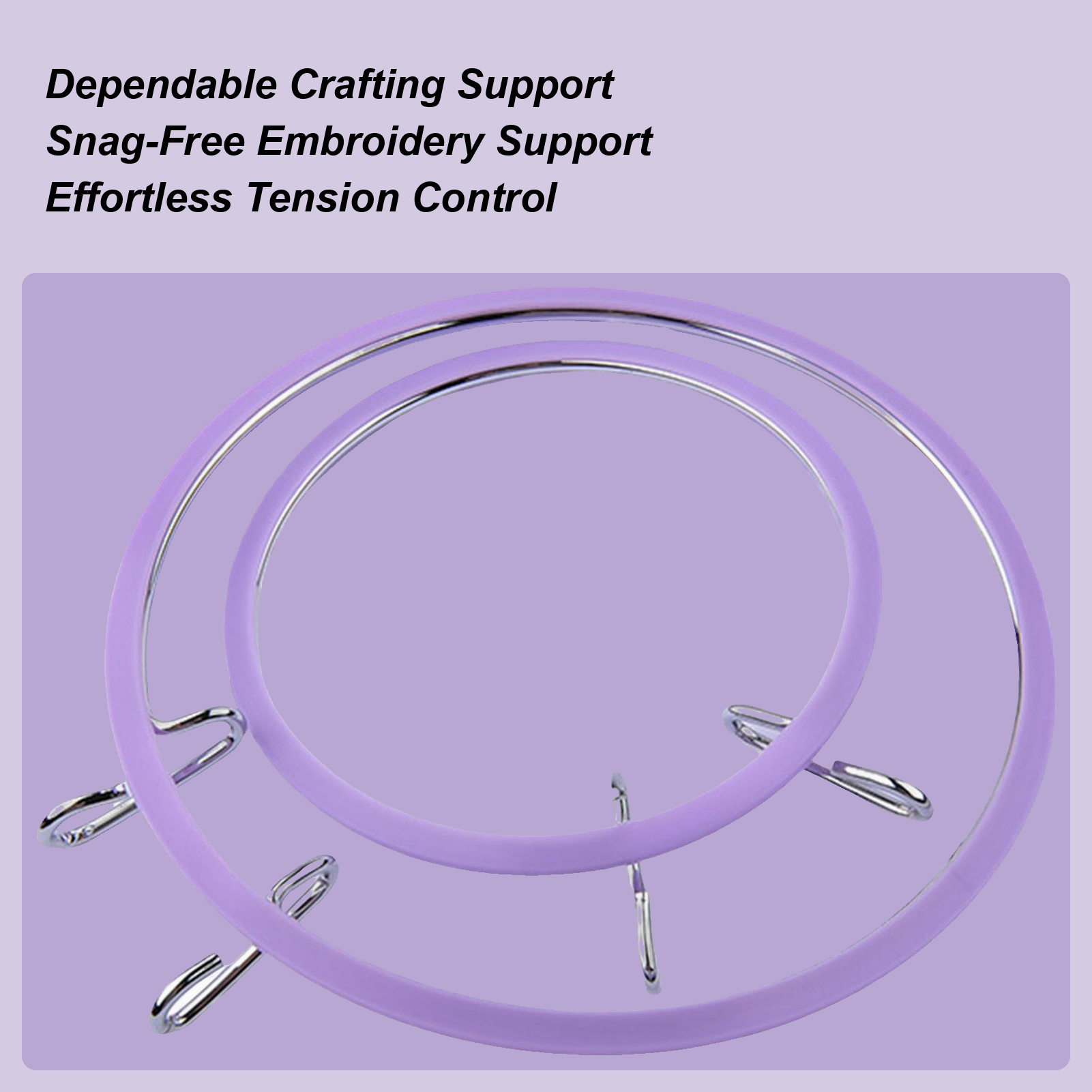 Hoop For Cross Stitching Metal - Embroidery Embellishments incelemesi ve fiyatı