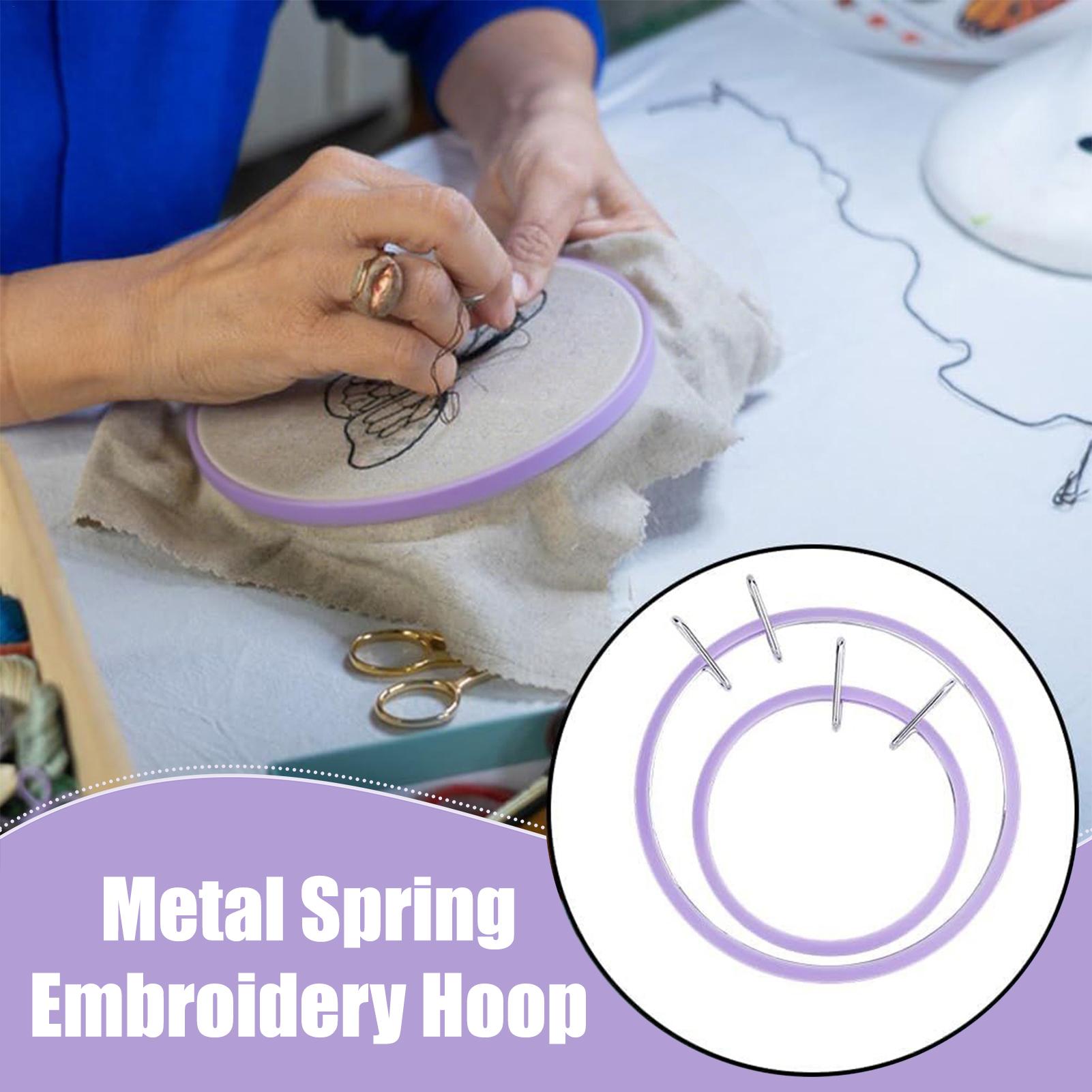 Hoop For Cross Stitching Metal - Embroidery Embellishments incelemesi ve fiyatı