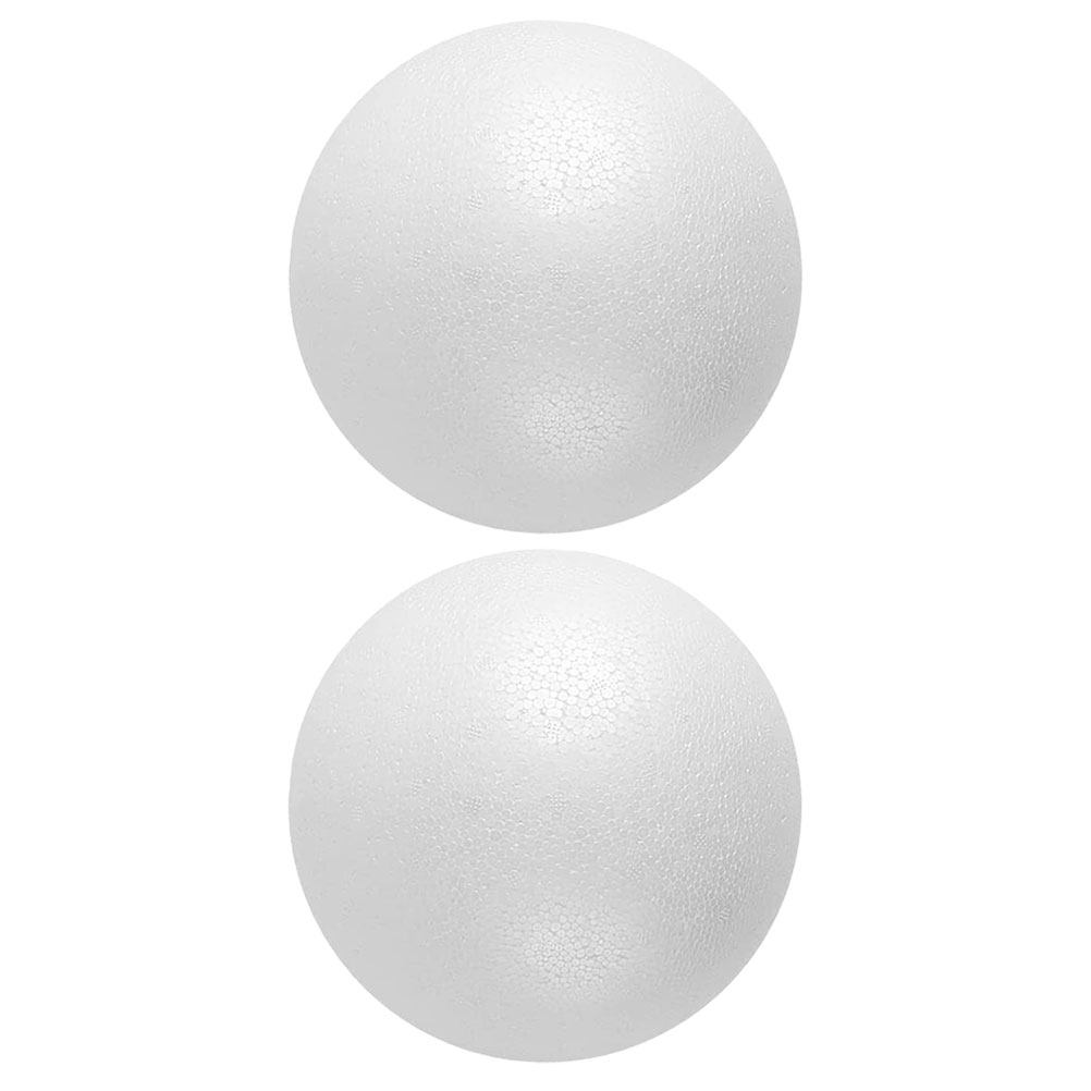 2Pcs Round Foam Spheres Lightw - Craft Embellishments incelemesi ve fiyatı