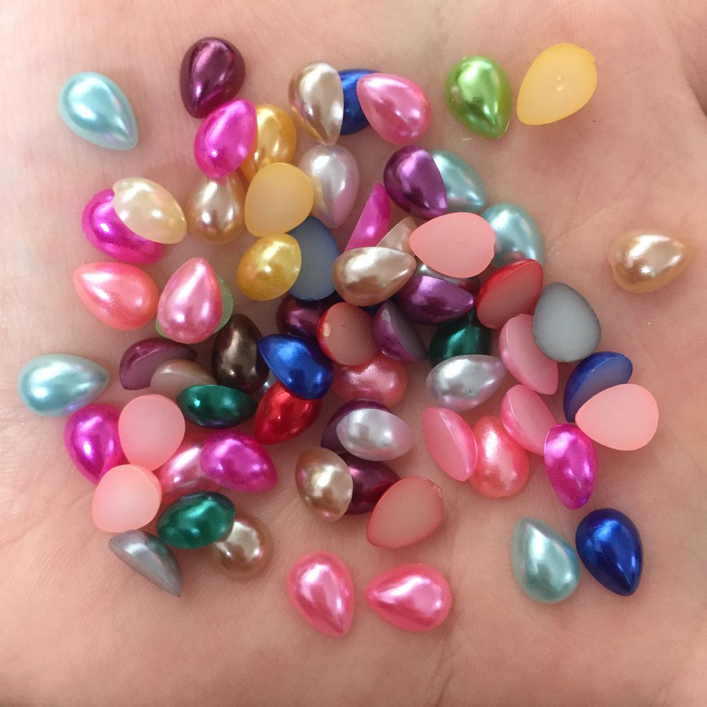 200PCS Resin Cute Drop Pearl B - Embellishment Glue Craft incelemesi ve fiyatı