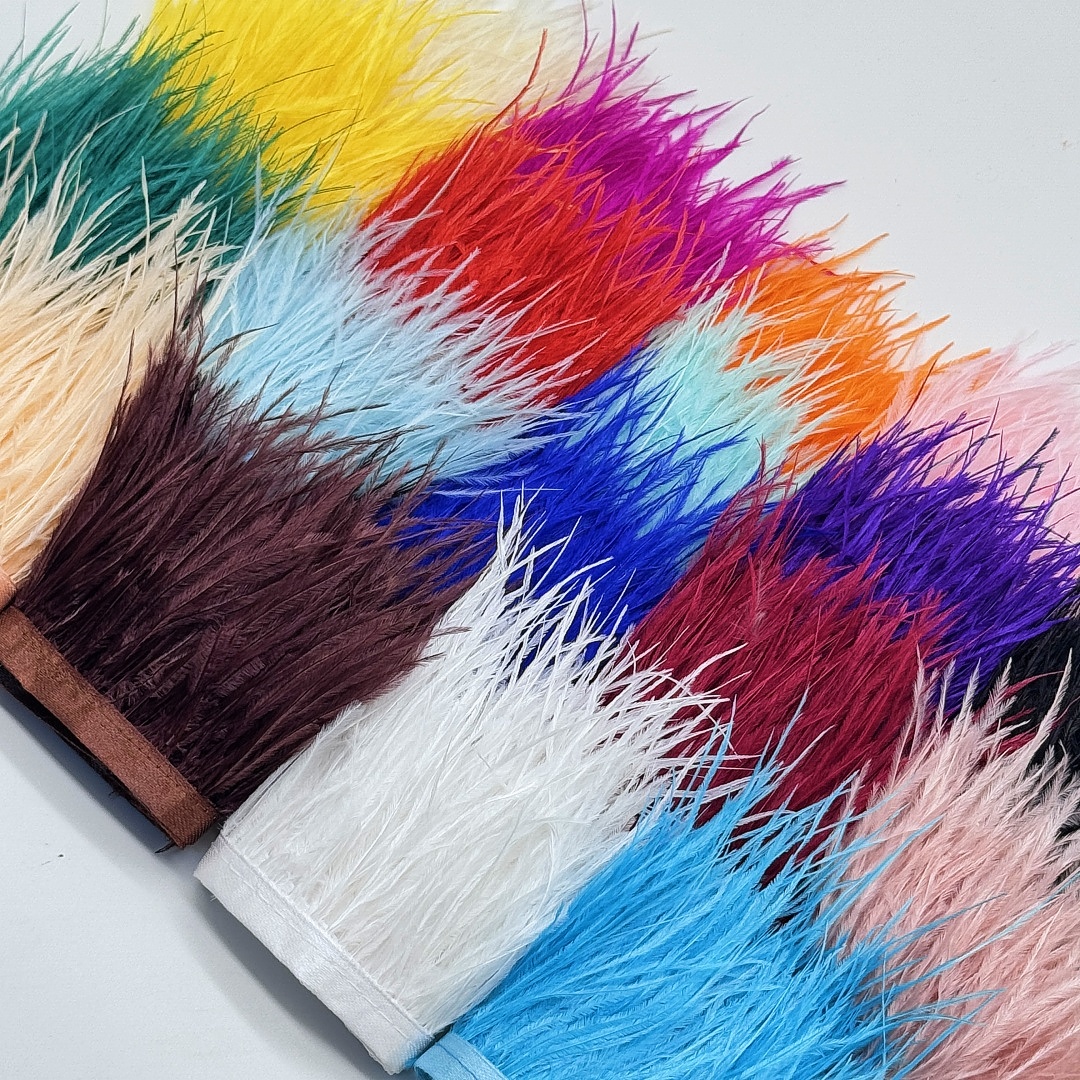 100CM Natural ostrich Feather  - Feather Trim Marabou incelemesi ve fiyatı