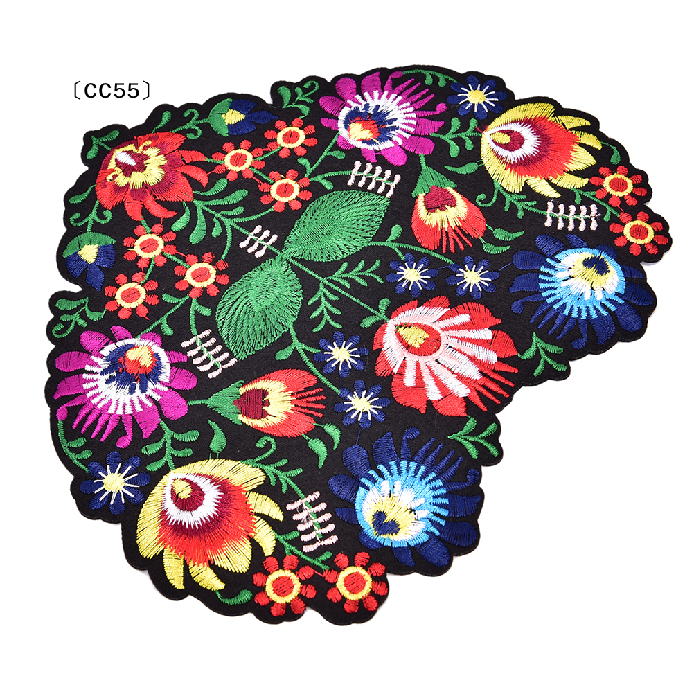 1Pc Heart Shape Flower Embroid - Applique Patch Flower incelemesi ve fiyatı