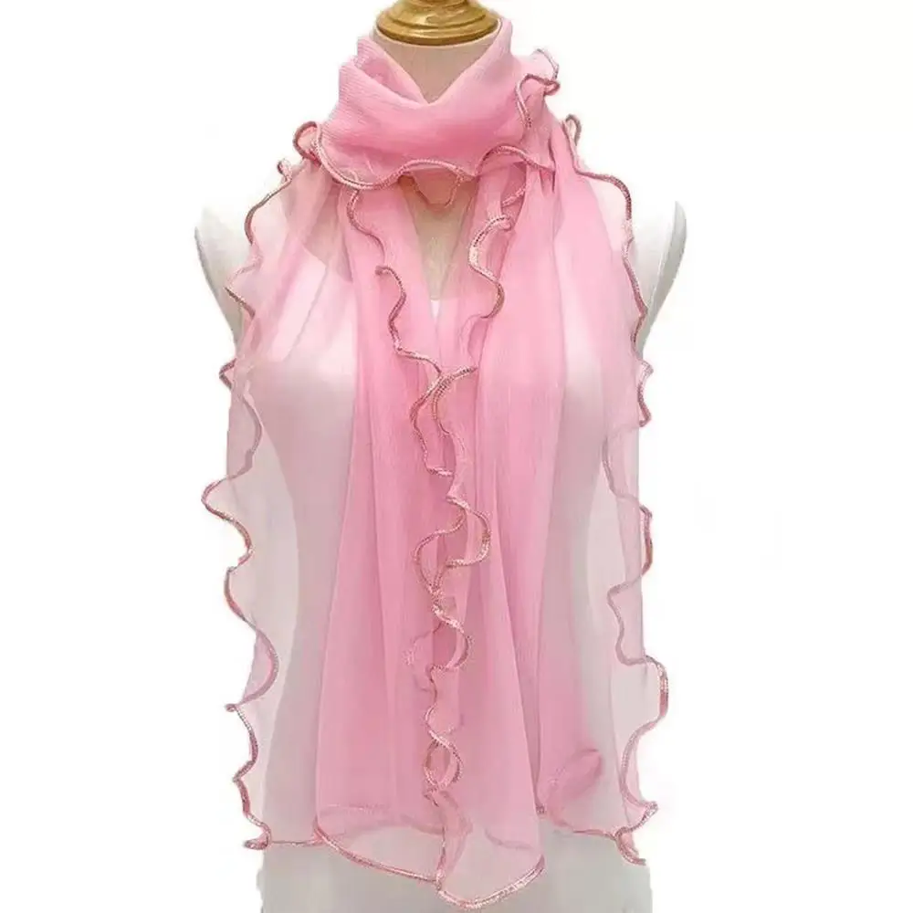Lightweight Hijab Silk Shawl W - Tassel Fringe Trim incelemesi ve fiyatı