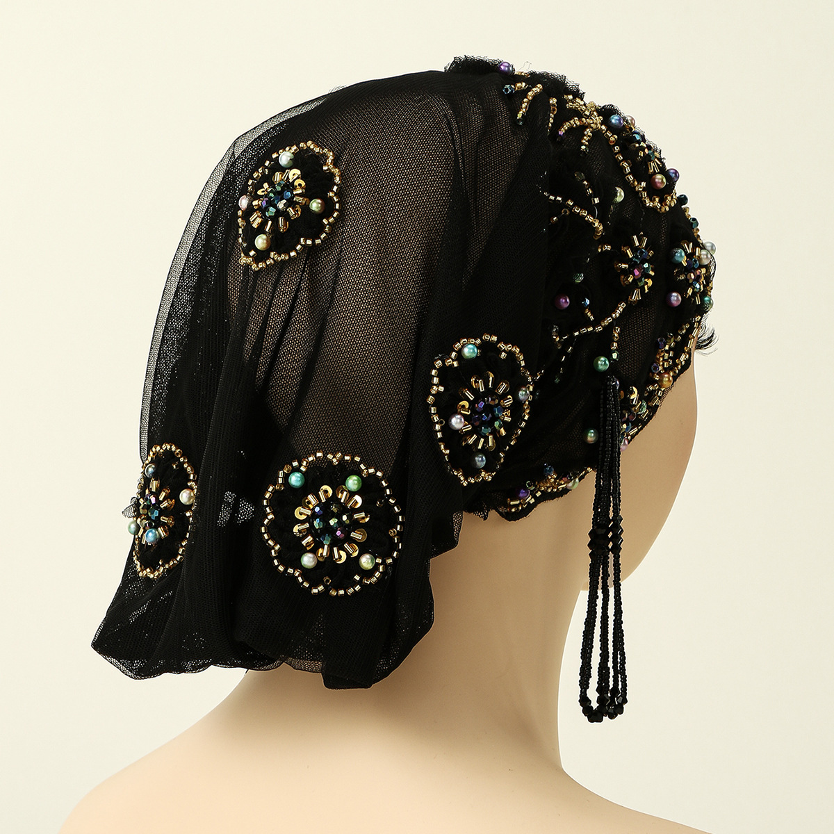 New Lace Embroidery Bonnet Tur - Tassel Fringe Trim incelemesi ve fiyatı