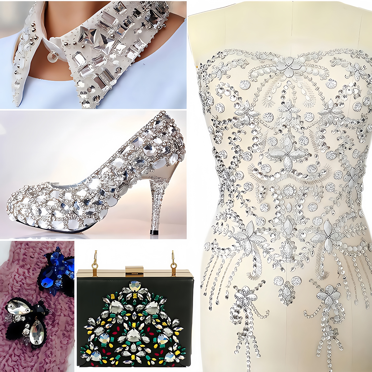 S Shape Sew On Rhinestone Crys - Sew On Rhinestone incelemesi ve fiyatı