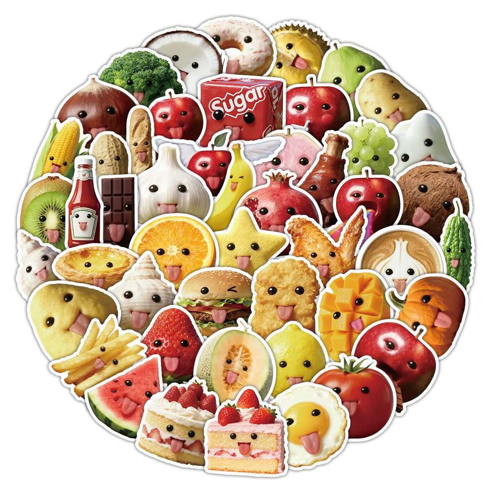 53 Pcs Abstract Art Style Food - Craft Embellishment World incelemesi ve fiyatı