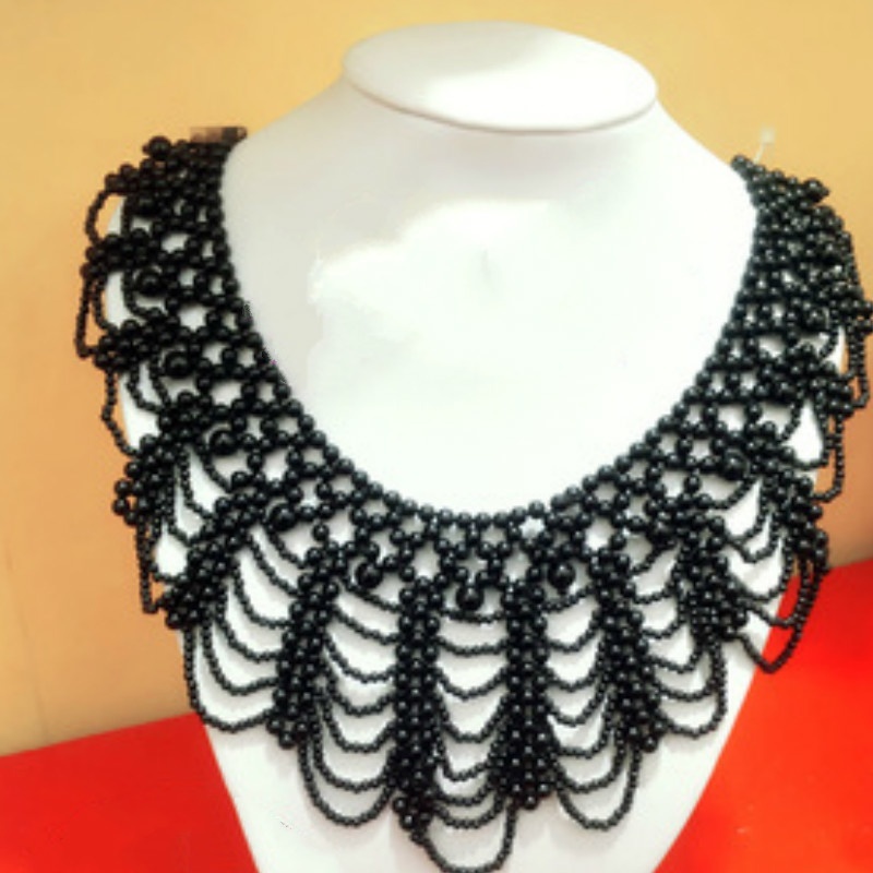New Pearl Beaded Lace Trim Col - Beaded Trim Fringe incelemesi ve fiyatı