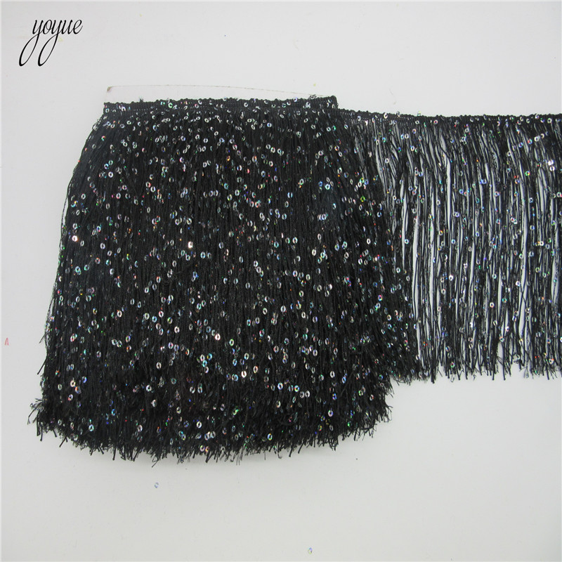 YOYUE 1Yard 20CM Long Polyeste - Beaded Trim Fringe incelemesi ve fiyatı
