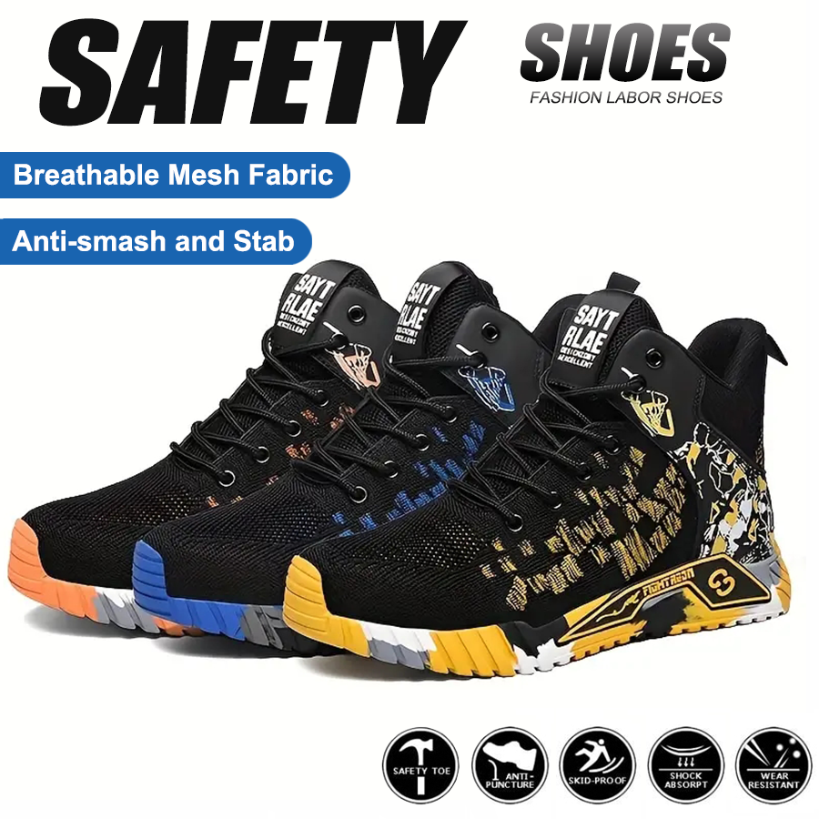 Steel Toe Shoes For Man Indest - Guipure Lace Panel incelemesi ve fiyatı