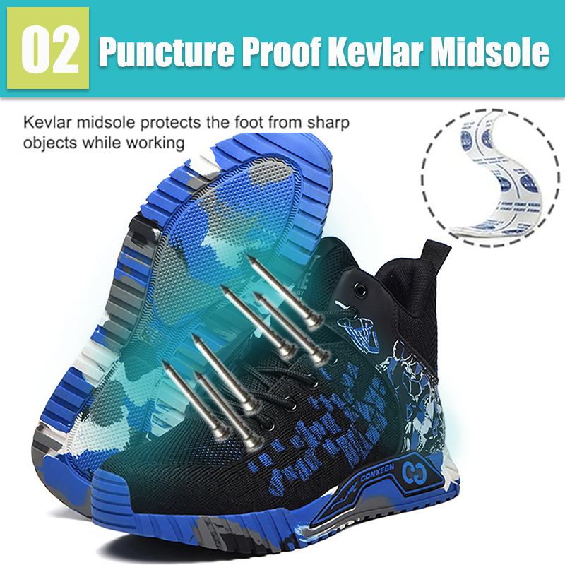 Steel Toe Shoes For Man Indest - Guipure Lace Panel incelemesi ve fiyatı
