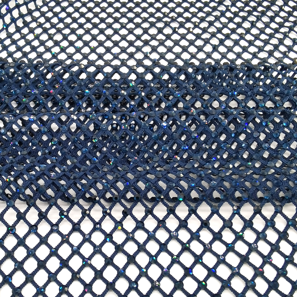 SS10 Rhinestones Mesh Navy Col - Sew On Rhinestone incelemesi ve fiyatı