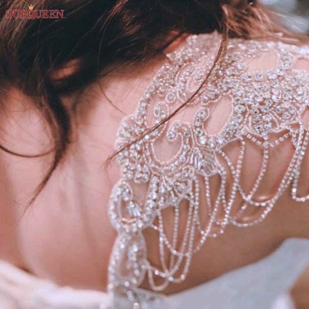 TOPQUEEN SP63 Bridal Tassels R - Sew On Rhinestone incelemesi ve fiyatı