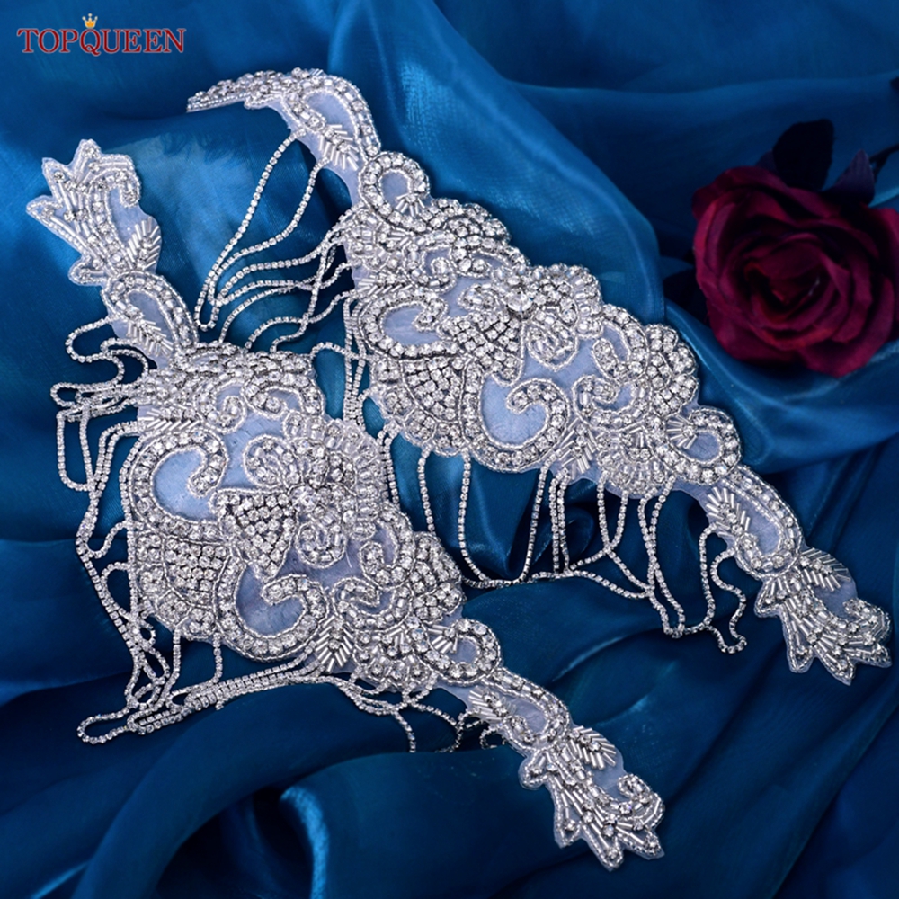 TOPQUEEN SP63 Bridal Tassels R - Sew On Rhinestone incelemesi ve fiyatı