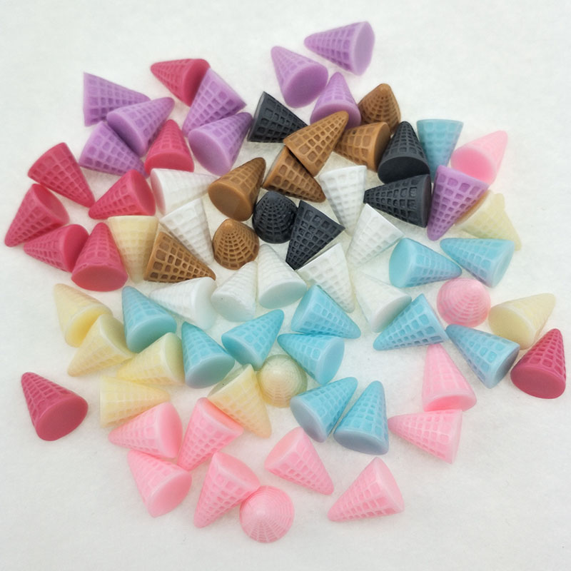 40pcs/lot 1.5*2cm Resin Ice cr - Embellishment Glue Craft incelemesi ve fiyatı
