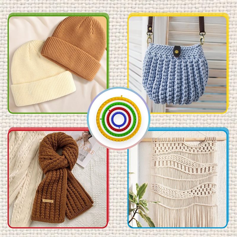 Round Knitting Loom For Hats S - Pom Pom Maker Tool incelemesi ve fiyatı
