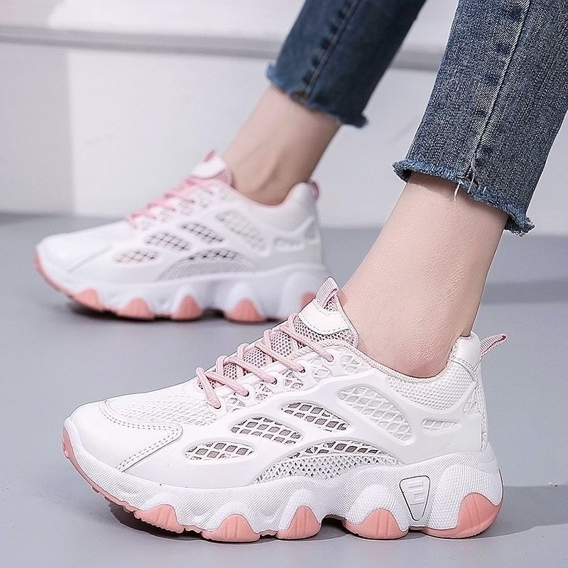 Breathable Mesh Chunky Sneaker - Guipure Lace Panel incelemesi ve fiyatı