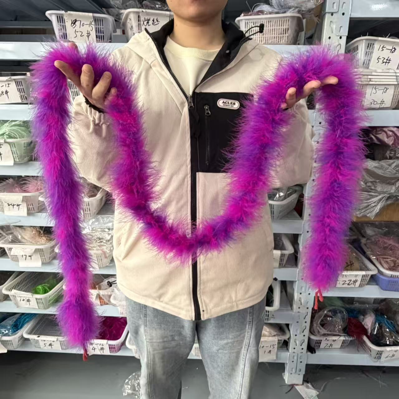 Multicolored 2Meters Marabou F - Feather Trim Marabou incelemesi ve fiyatı
