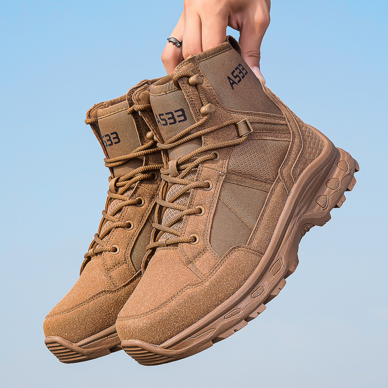 Men's Military Tactical Boots  - Guipure Lace Panel incelemesi ve fiyatı