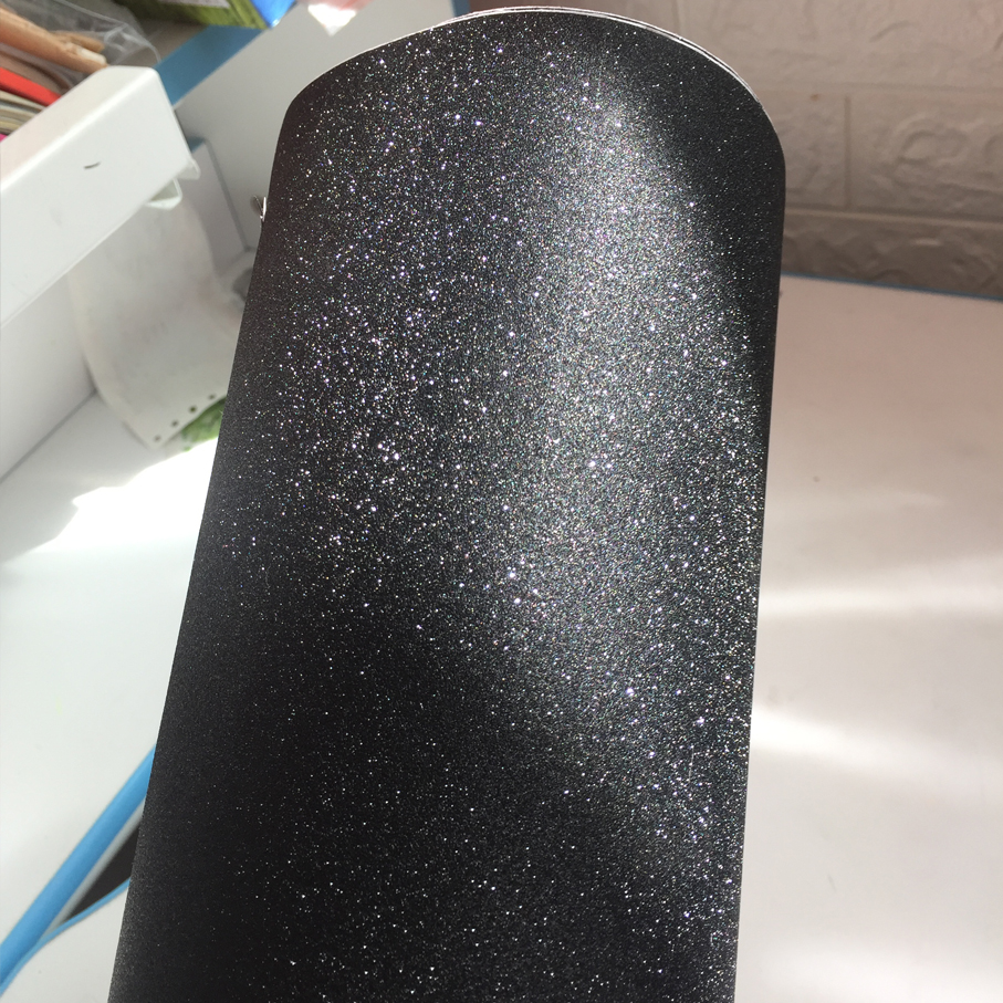 50CM*300CM black Glitter Diamo - Glitter Vinyl Roll incelemesi ve fiyatı