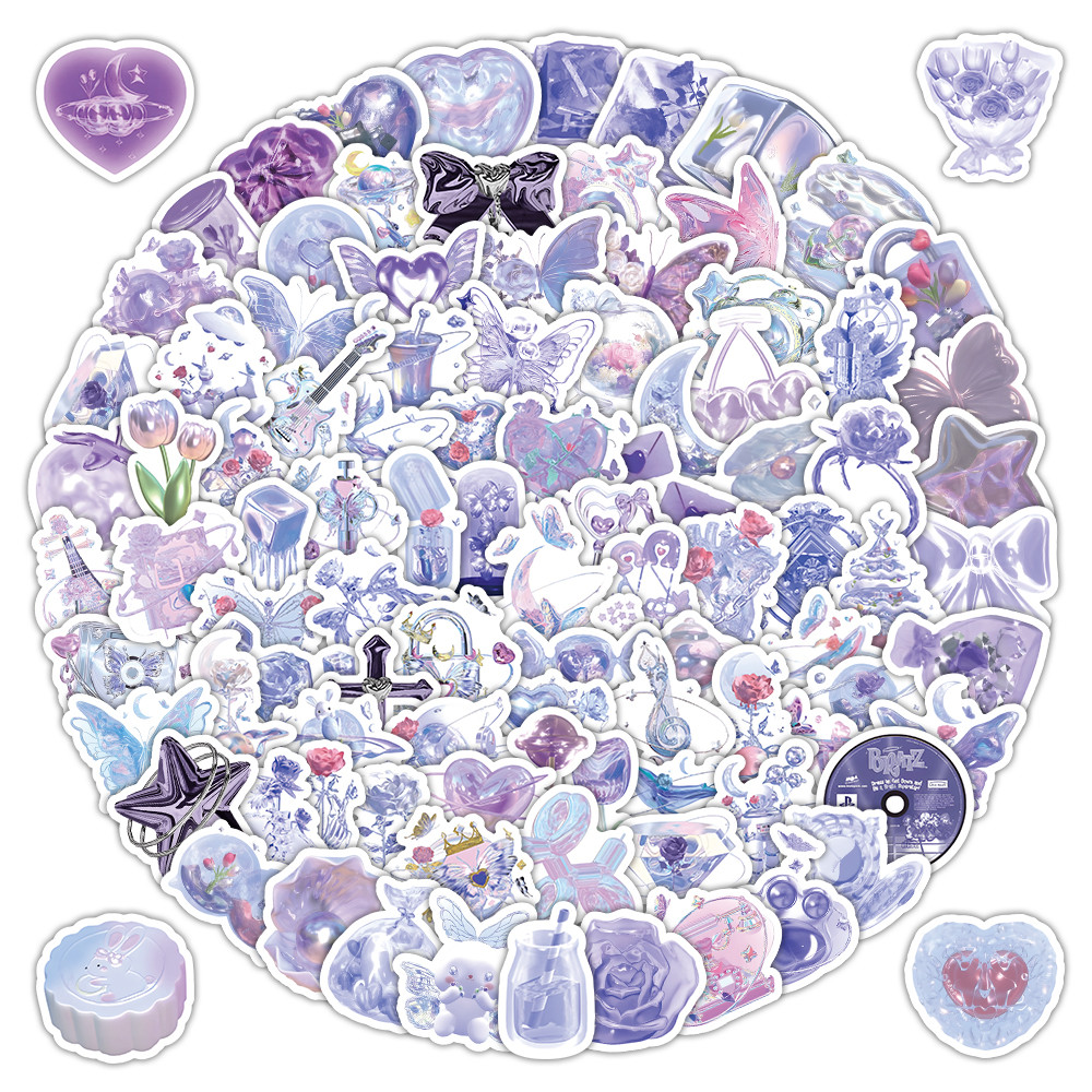 103 Pcs Glittery Shimmery Purp - Craft Embellishment World incelemesi ve fiyatı