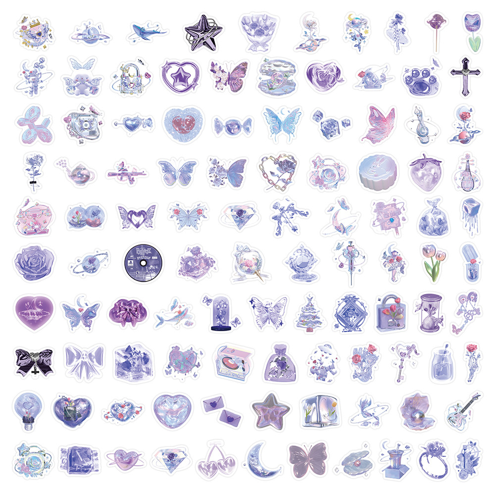 103 Pcs Glittery Shimmery Purp - Craft Embellishment World incelemesi ve fiyatı