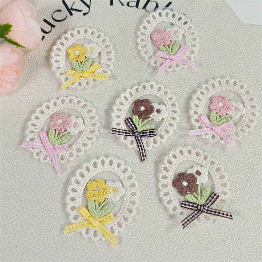 10PCS New Spring Summer Fresh  - Applique Patch Flower incelemesi ve fiyatı
