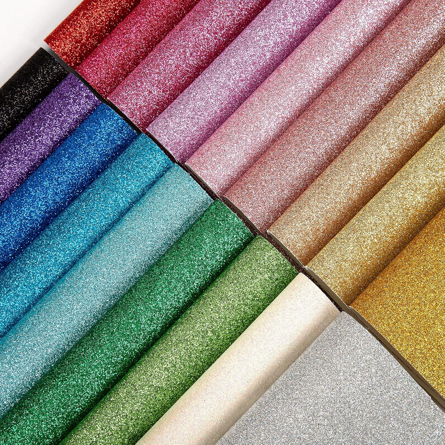 Sparkly Glitter Shiny Fabric S - Glitter Vinyl Roll incelemesi ve fiyatı