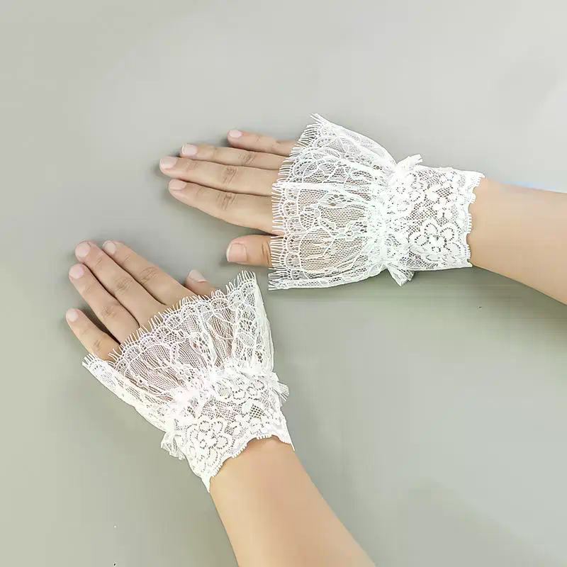 Women Fake Arm Sleeves With Sh - Tassel Fringe Trim incelemesi ve fiyatı