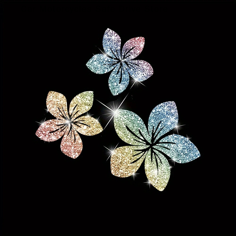 Floral Glitter Decorative Car  - Glitter Vinyl Roll incelemesi ve fiyatı