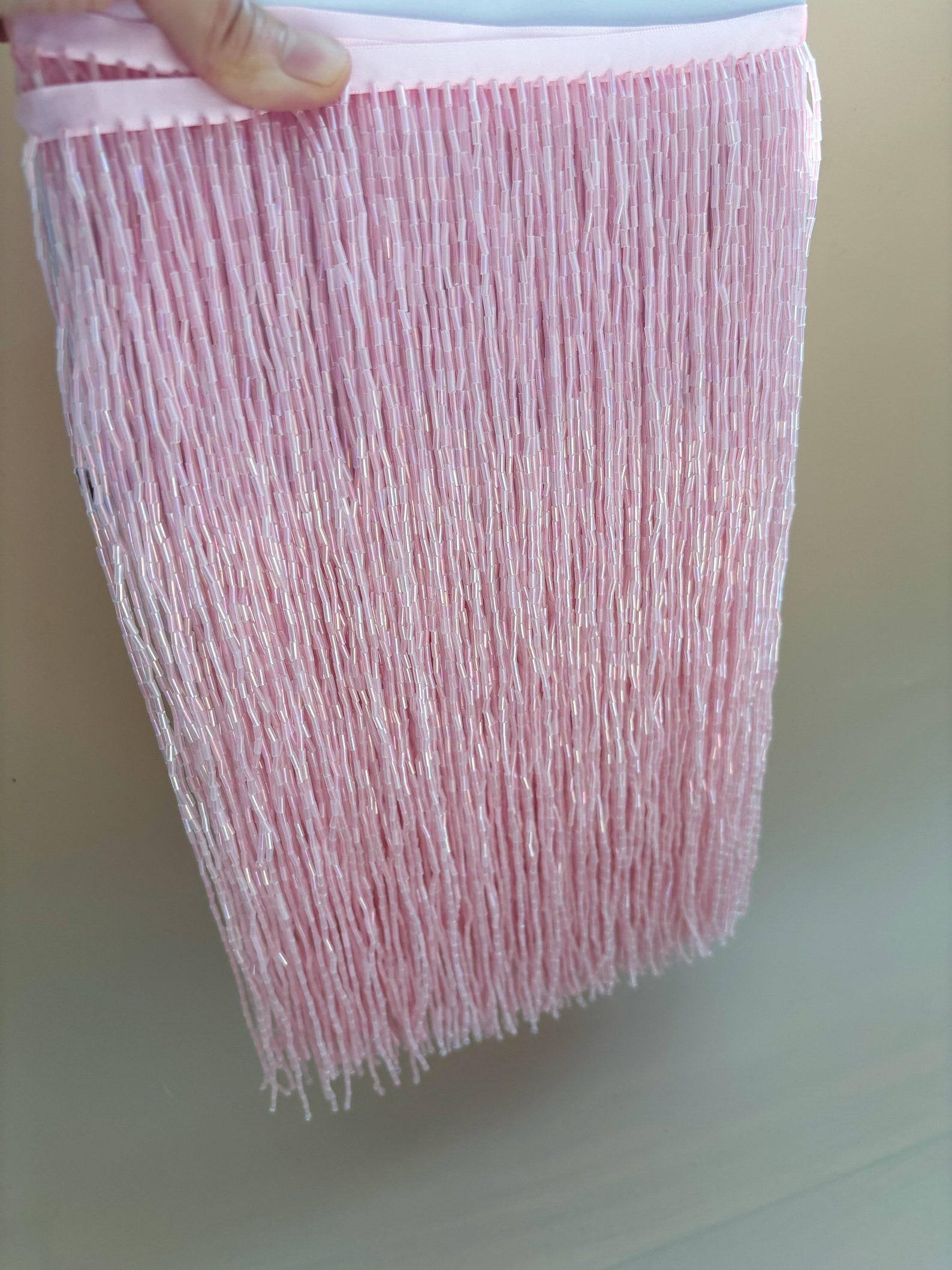 1 Yard 30cm Wide Heavy Bead Fr - Beaded Trim Fringe incelemesi ve fiyatı