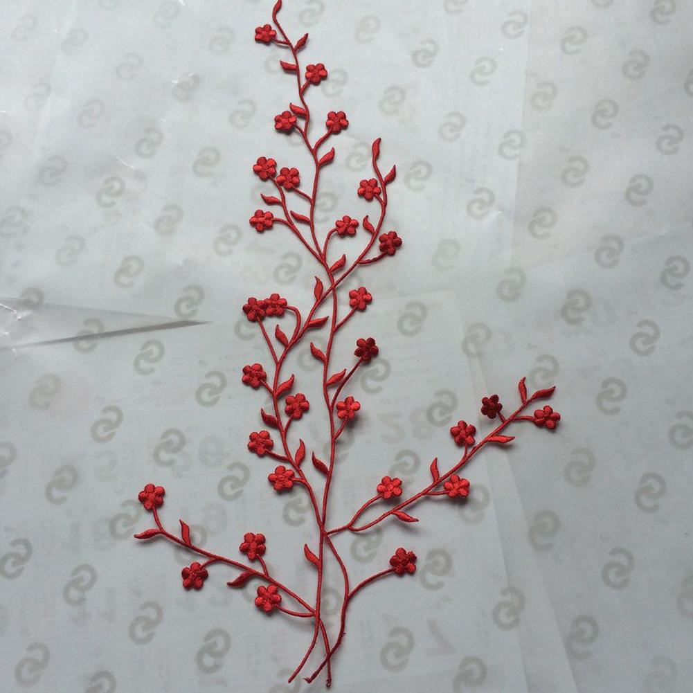 3D Flower Applique Plum Blosso - Applique Patch Flower incelemesi ve fiyatı