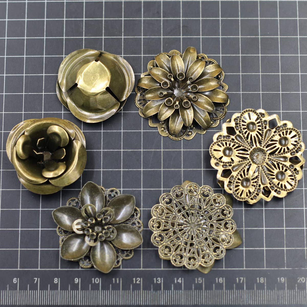 6Pcs Embellishments Combinatio - Craft Embellishments incelemesi ve fiyatı