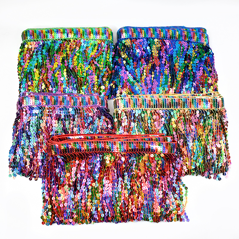 5/10Yards Sequin Fringe Tassel - Beaded Trim Fringe incelemesi ve fiyatı