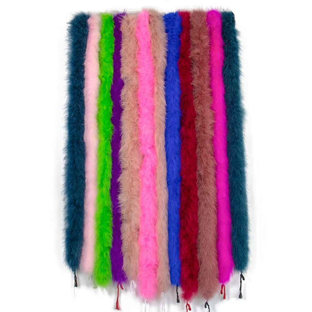 2M 50g Red Fluffy Turkey Marab - Feather Trim Marabou incelemesi ve fiyatı