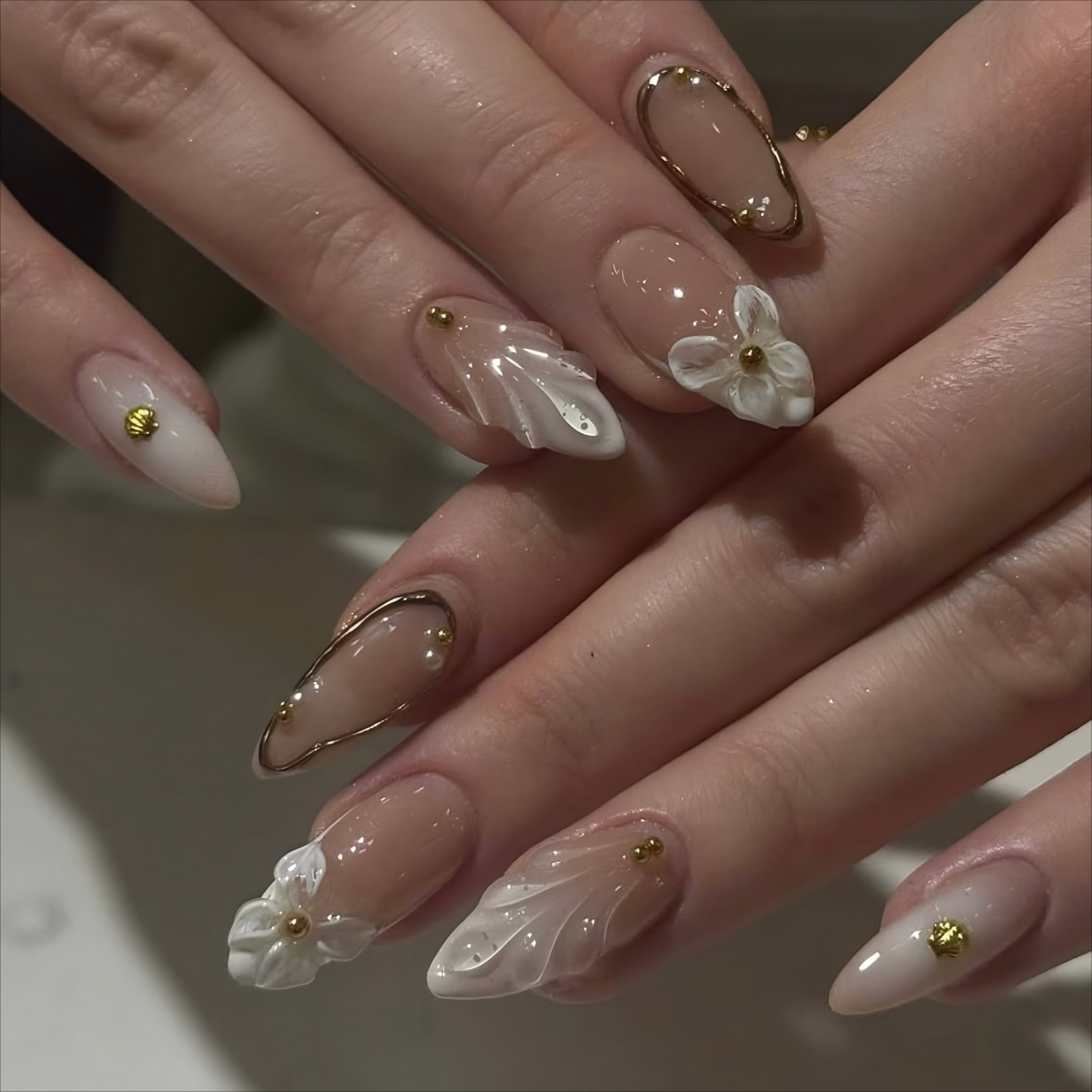 3D fake nails for women girls  - Embroidery Embellishments incelemesi ve fiyatı