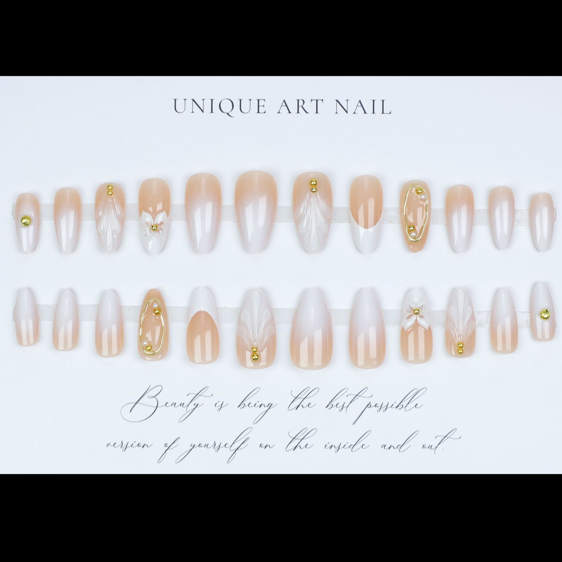3D fake nails for women girls  - Embroidery Embellishments incelemesi ve fiyatı