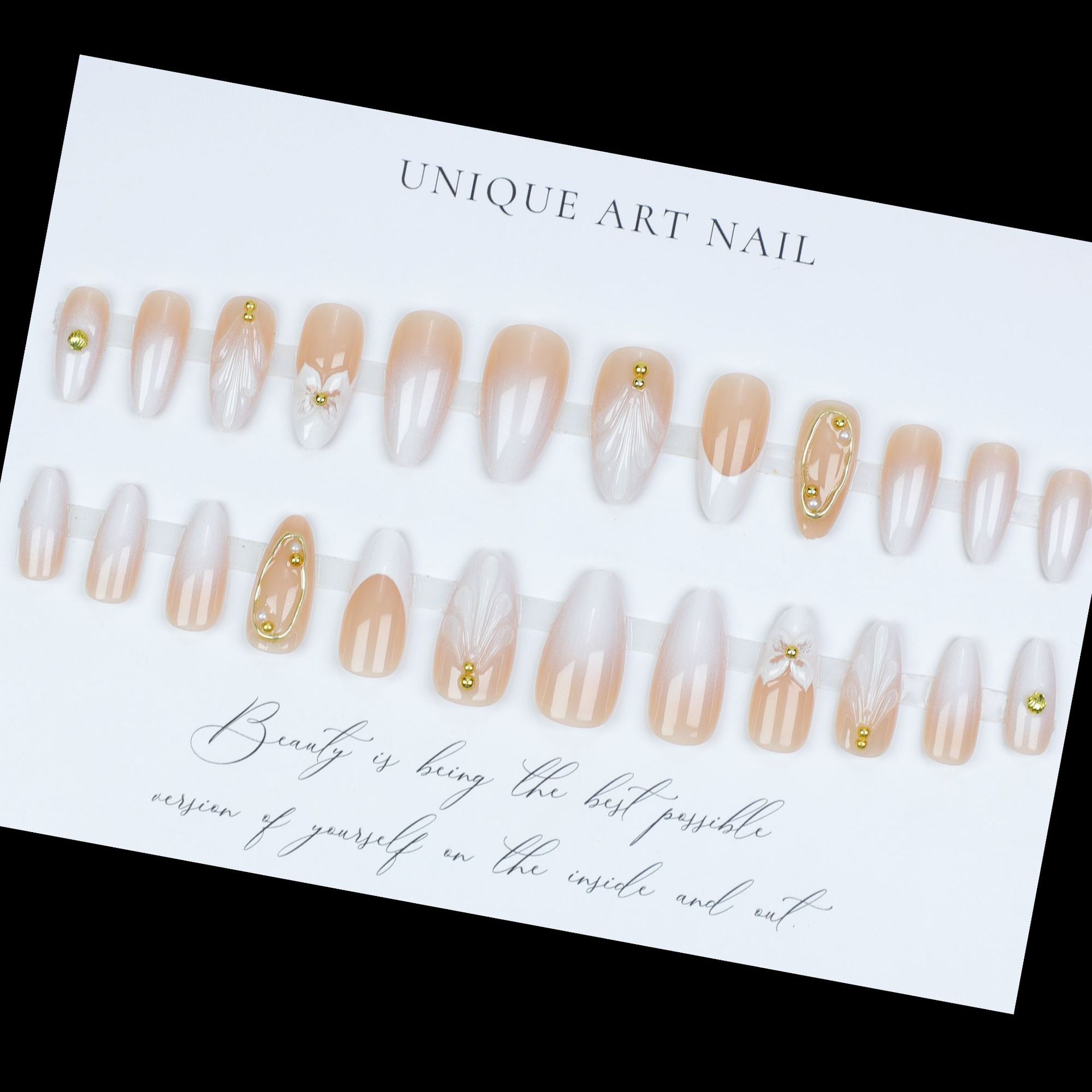3D fake nails for women girls  - Embroidery Embellishments incelemesi ve fiyatı