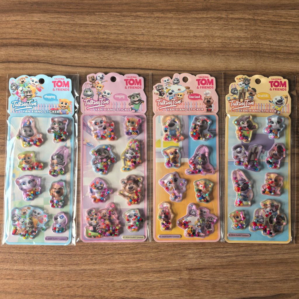 4Pack Fun Talking Tom Friends  - Craft Embellishment World incelemesi ve fiyatı