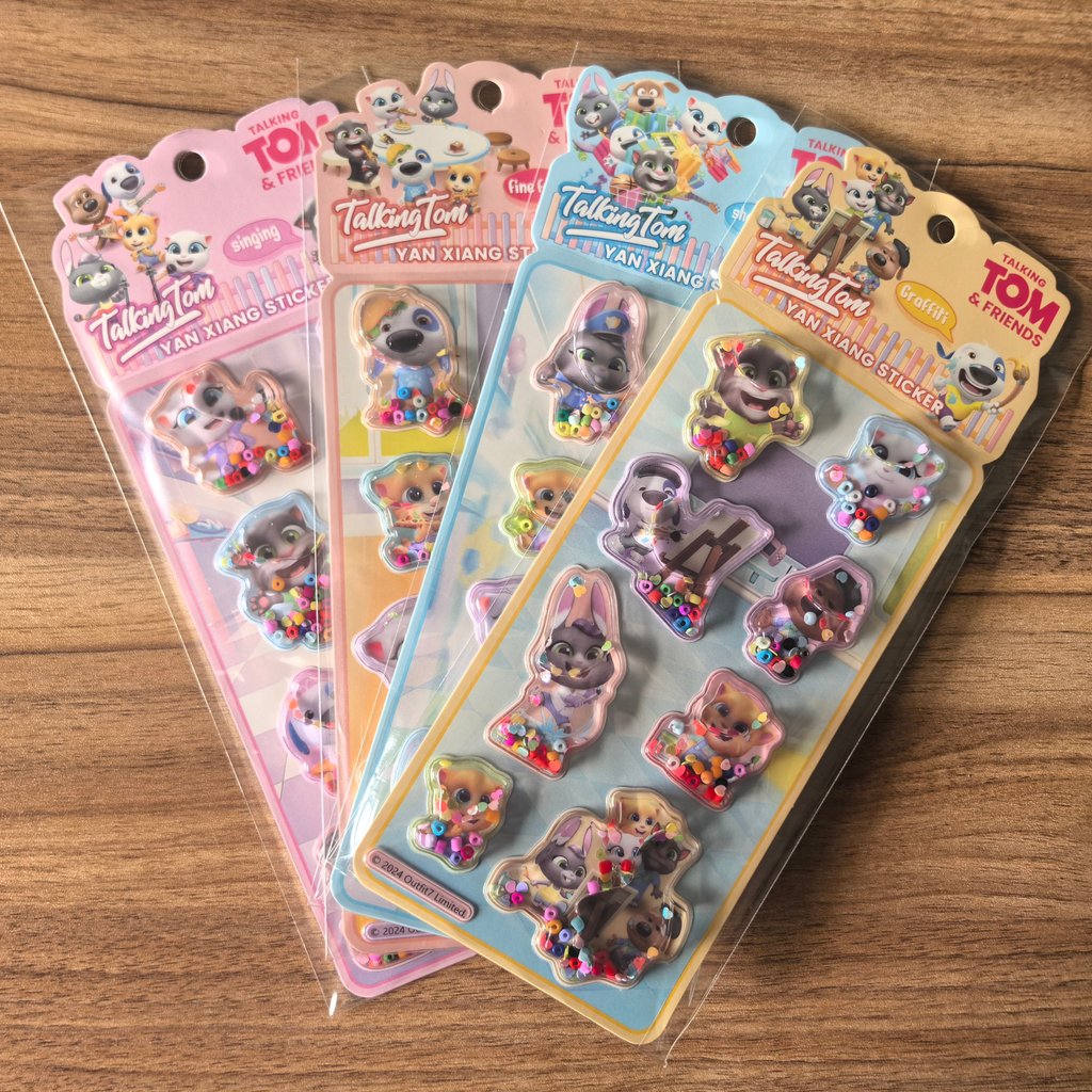 4Pack Fun Talking Tom Friends  - Craft Embellishment World incelemesi ve fiyatı