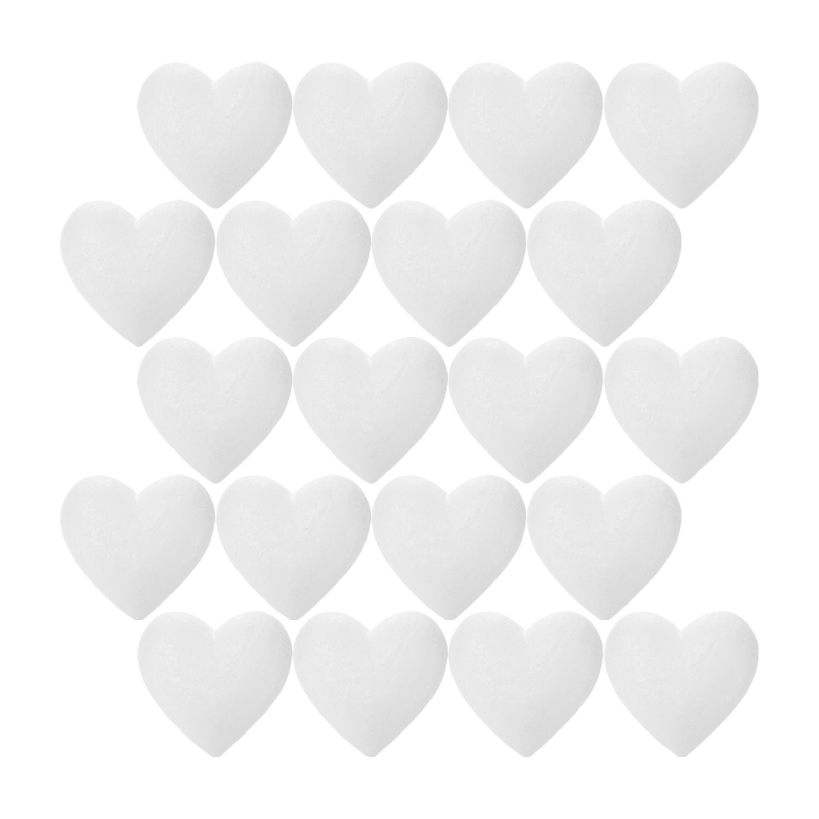 20Pcs Blank Heart Foam Balls L - Craft Embellishments incelemesi ve fiyatı