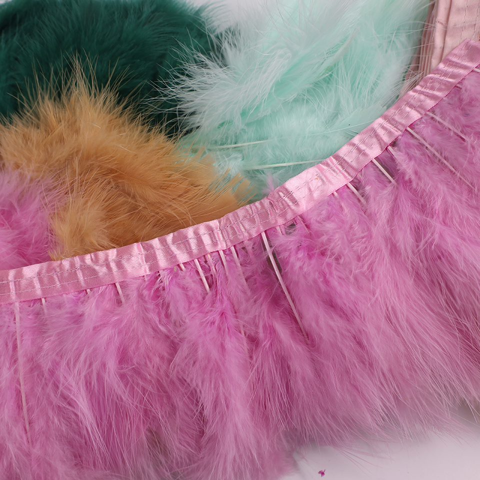 10 Meters Natural Turkey Marab - Feather Trim Marabou incelemesi ve fiyatı