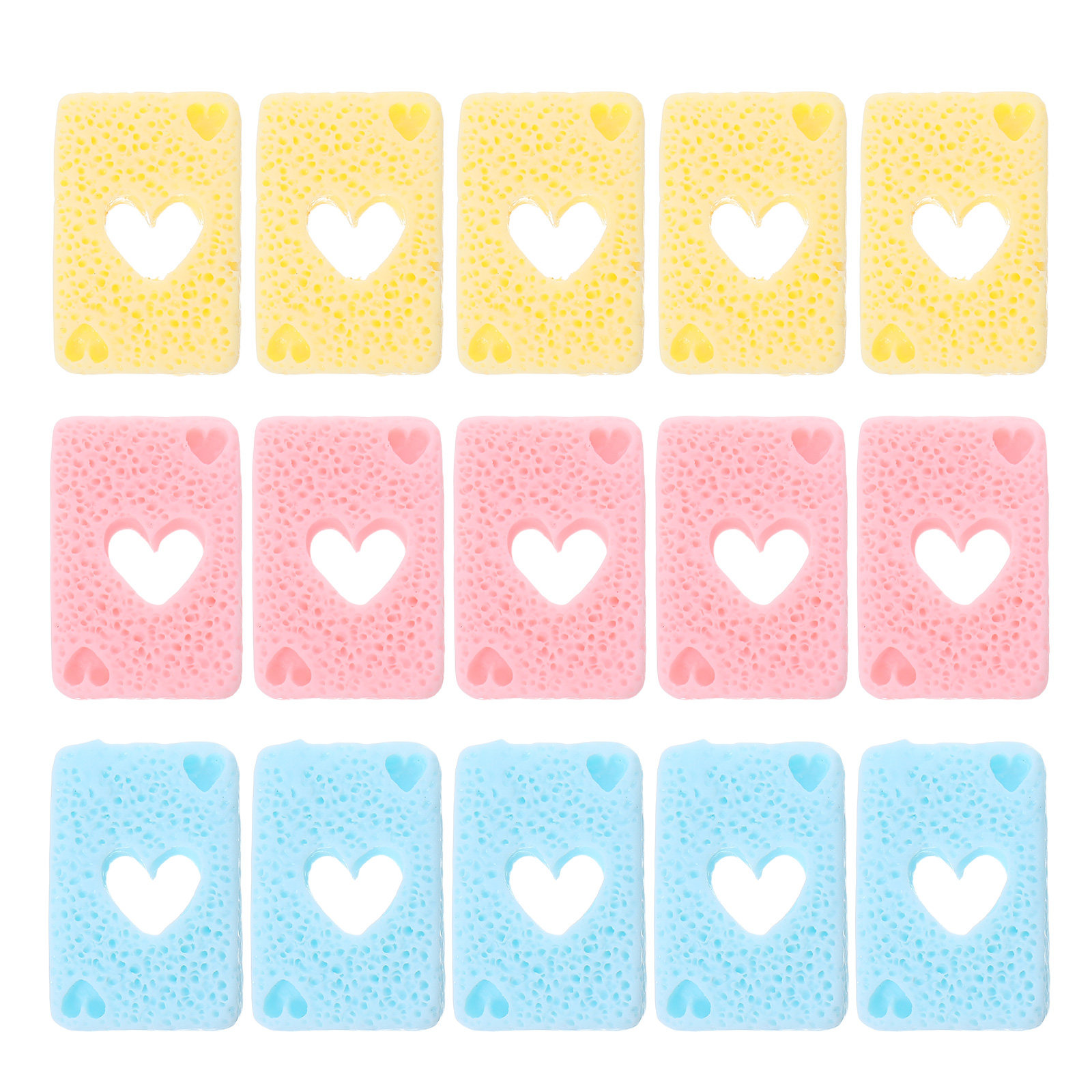30Pcs Resin Playing Card Charm - Craft Embellishments incelemesi ve fiyatı