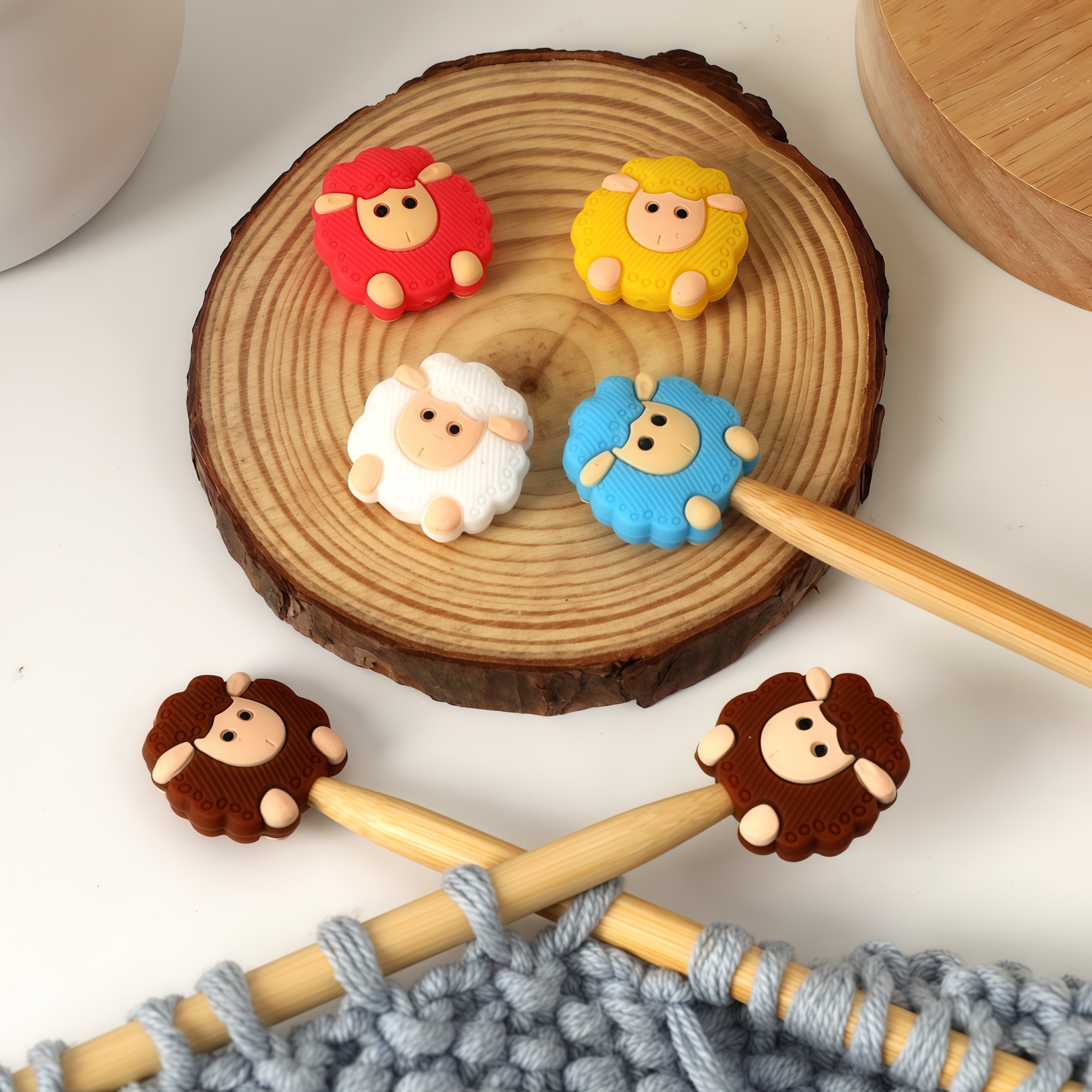 4/6pcs Silicone Little Sheep K - Pom Pom Maker Tool incelemesi ve fiyatı