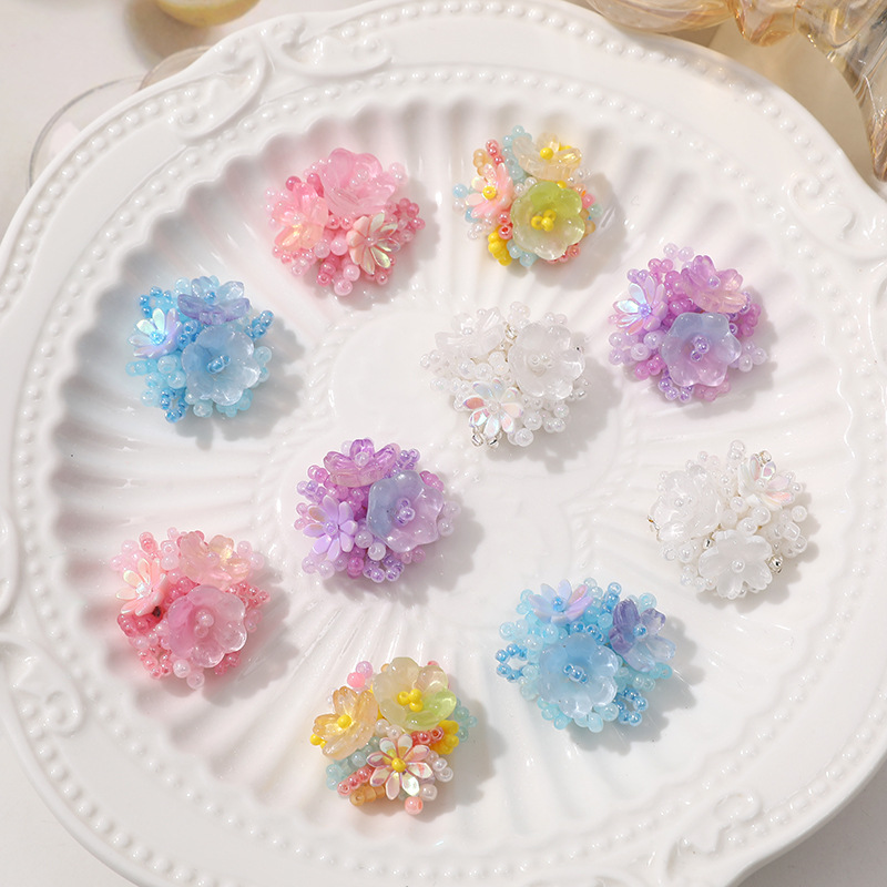 2pcs Crystal Flower Patches fo - Applique Patch Flower incelemesi ve fiyatı